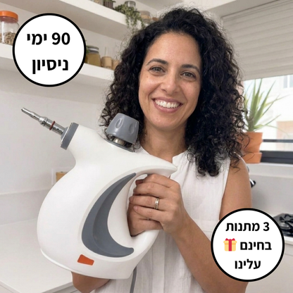מנקה קיטור עם אדים